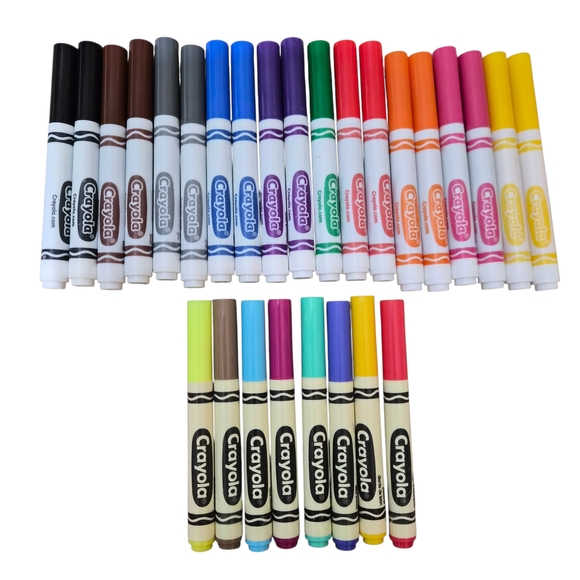 Crayola Markers Mix - Fine Broad Line - Picture 5 of 6